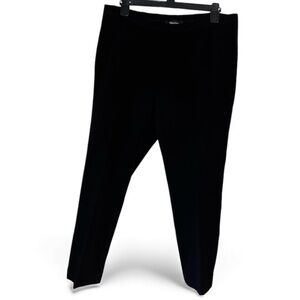 Karen Kane Women’s Black Straight Leg Dress Pants with Elastic Waist Sz-14W
